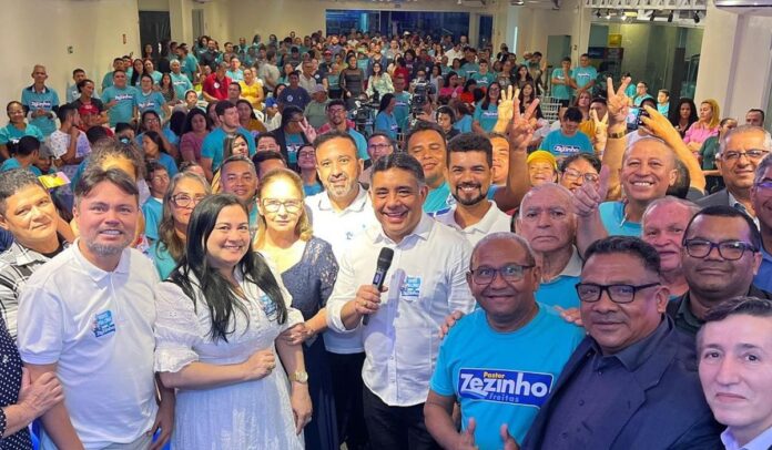 Deputado Josué Paiva participa do lançamento da pré-candidatura de Pastor Zezinho, em Ananindeua