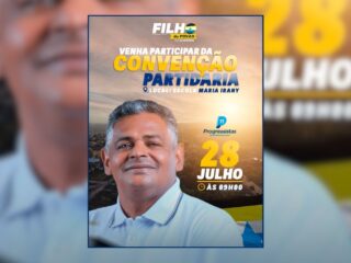 Convenção do PP confirará Filho do Povão como candidato a prefeito de Nova Ipixuna