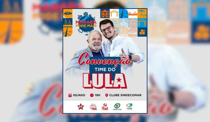 Convenção 'Time do Lula' oficializará candidatura de Dirceu Ten Caten à prefeitura de Marabá