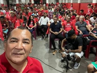 Deputado Elias Santiago (PT) cumpre agenda política em Ponta de Pedras