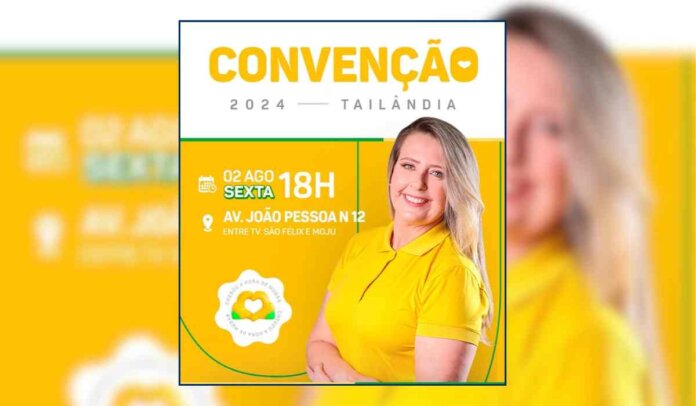 Federação PSDB-Cidadania oficializará Jakeline Neto para a prefeitura de Tailândia