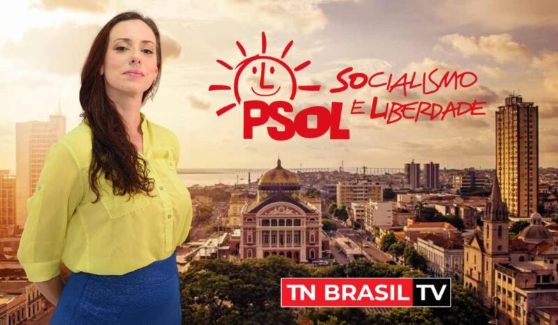 Em Manaus, Natalia Demes (PSOL) com força popular é pré-candidata a prefeita