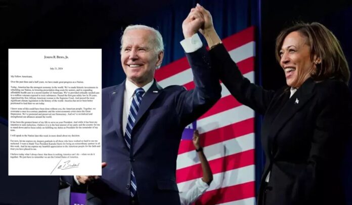 Joe Biden cede a pressão, desiste da reeleição. E a Kamala Harris?