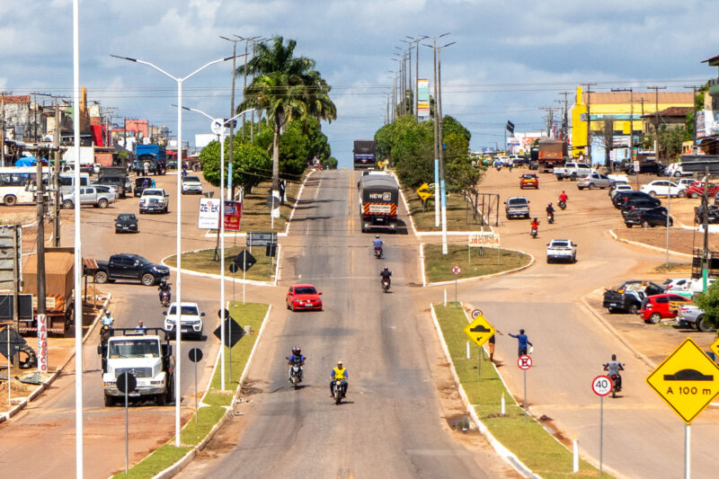 Imagem da frente da cidade Jacundá