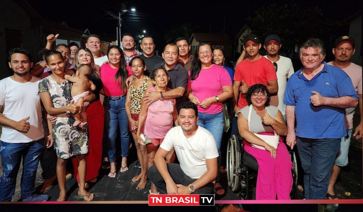 Elias Santiago destaca compromisso do Governo do Estado com a pavimentação em Concórdia do Pará