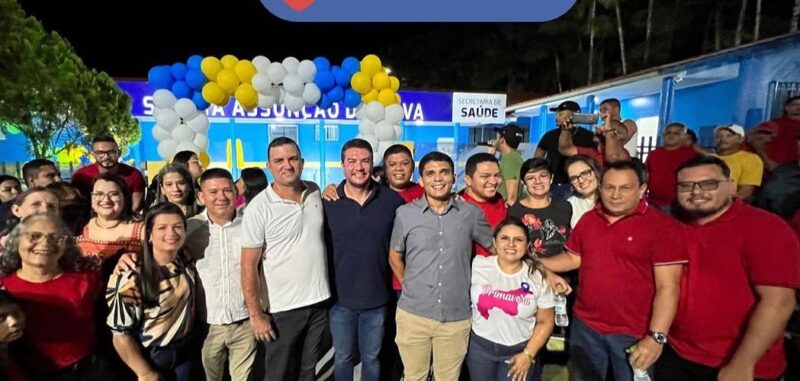 Deputado Ronie Silva participa da inauguração do posto Estratégia Saúde da Família em Primavera