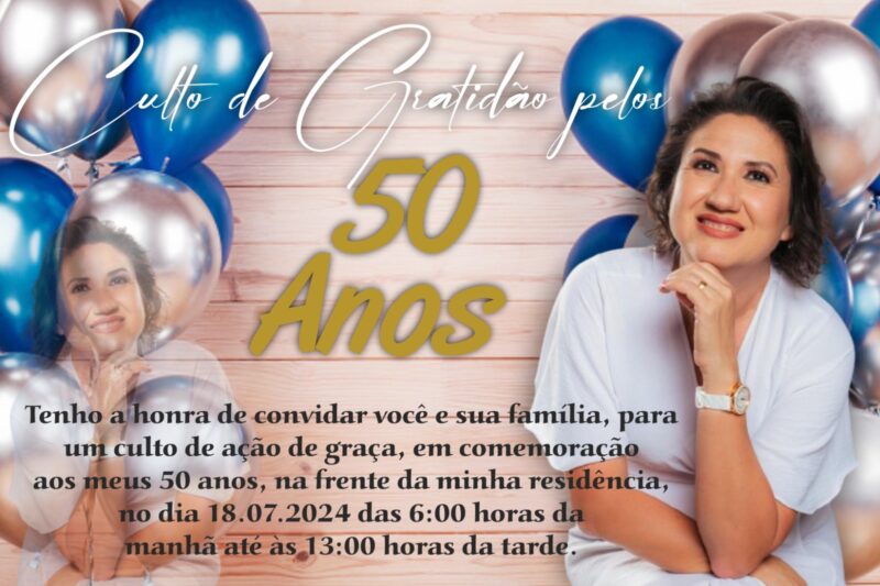 Prefeita Dra. Graça Matos comemora aniversário com culto de ação de graças