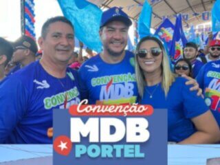 Ronie Silva cumpre agenda em convenção do MDB no município de Portel