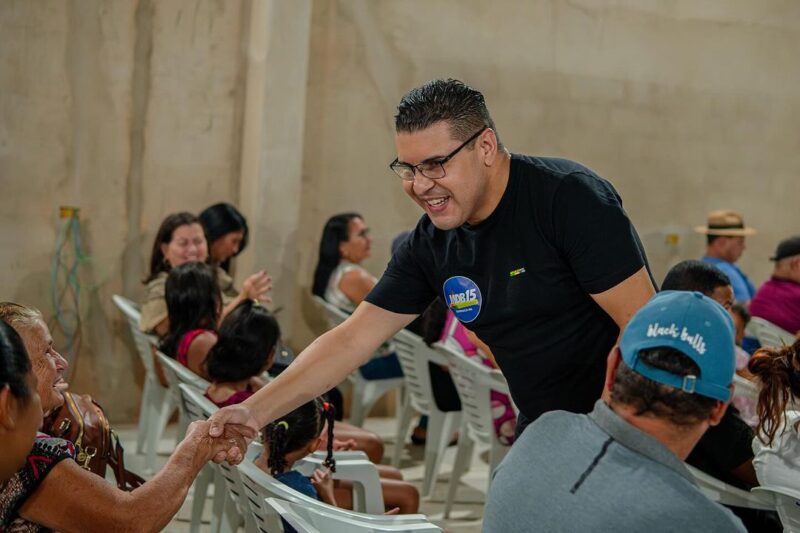 Deputado Fábio Freitas realiza visita a Bannach e reforça compromisso com a população