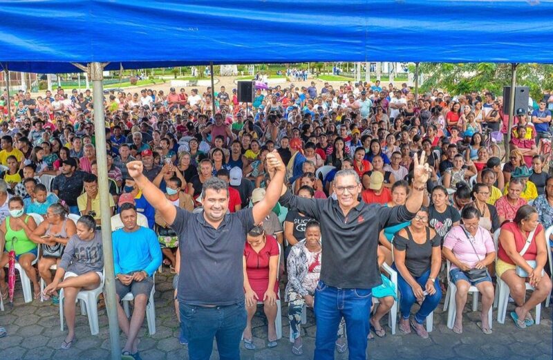 Em Goianésia do Pará com o prefeito Pastor David