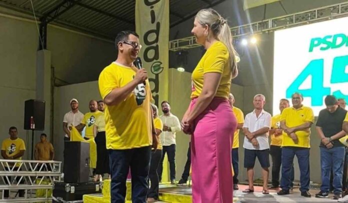 PSDB e Cidadania oficializam candidaturas de Jakeline Neto e Pastor Ronaldo em Tailândia