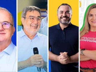 Paragominas Eleições 2024: Sidney Rosa, Dr. Lucídio, Hesinho e Tatiane Helena