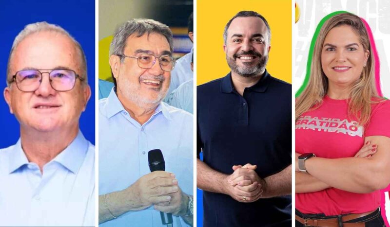 Paragominas Eleições 2024: Sidney Rosa, Dr. Lucídio, Hesinho e Tatiane Helena