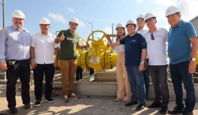 Lu Ogawa participa de entrega histórica do sistema de distribuição de gás natural em Barcarena