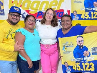 Vereador Wagner Pereira e prefeita Consuelo Castro alinham propostas com lideranças em Ponta de Pedras