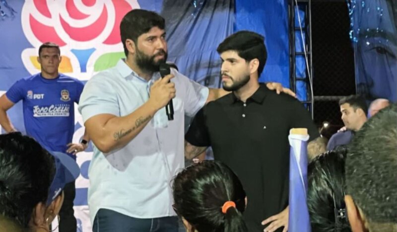 Candidato João Coelho (PDT) mostra sua força no Curió-Utinga, em Belém