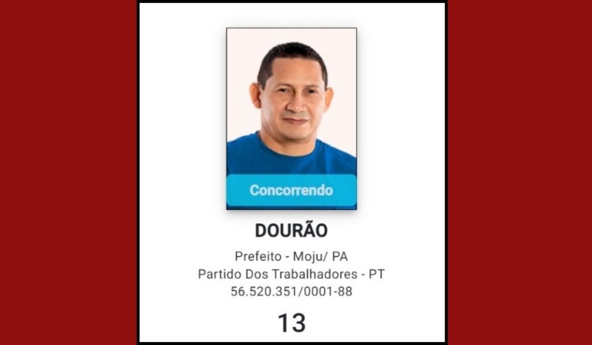 Gerson Dourão (PT) candidato a Prefeito de Moju segue em marcha acelerada na campanha