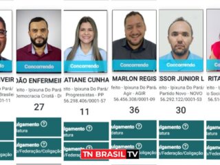 6 candidatos a prefeito de Ipixuna do Pará já aparecem no sistema do TSE