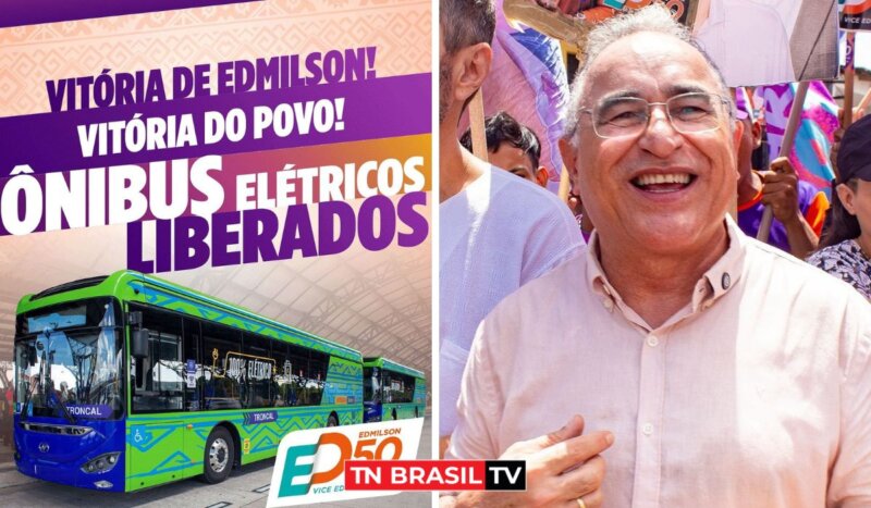 Prefeito Edmilson Rodrigues anuncia liberação de ônibus eletrico em Belém "vitória para o povo"