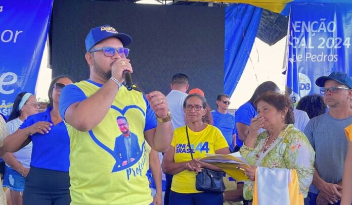 Em convenção, Professor Wagner Pereira é oficializado candidato a vereador de Ponta de Pedras