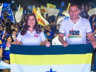 MDB lança Everton Macias e Professora Neide como candidatos a prefeito e vice em Nova Ipixuna