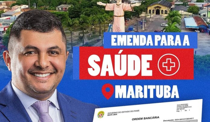 Deputado Renato Oliveira anuncia emenda parlamentar de R$ 200 Mil para saúde em Marituba