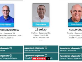 3 candidatos a prefeito de Capanema confirmados no TSE