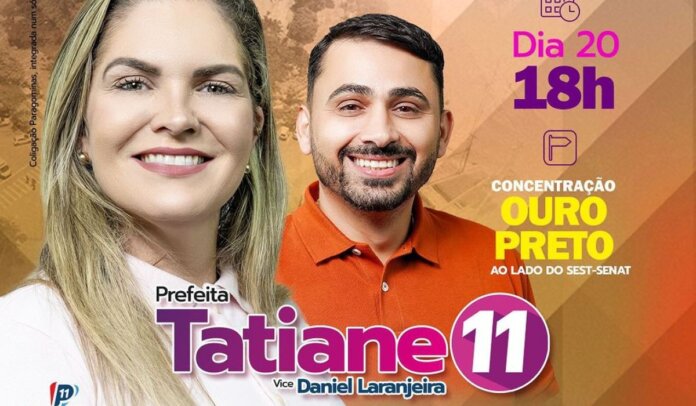 Tatiane Helena intensifica campanha eleitoral para a prefeitura em Paragominas