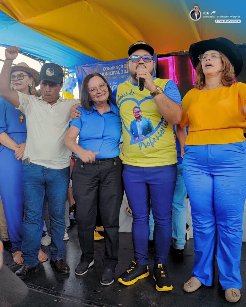 Em convenção, Professor Wagner Pereira é oficializado candidato a vereador de Ponta de Pedras