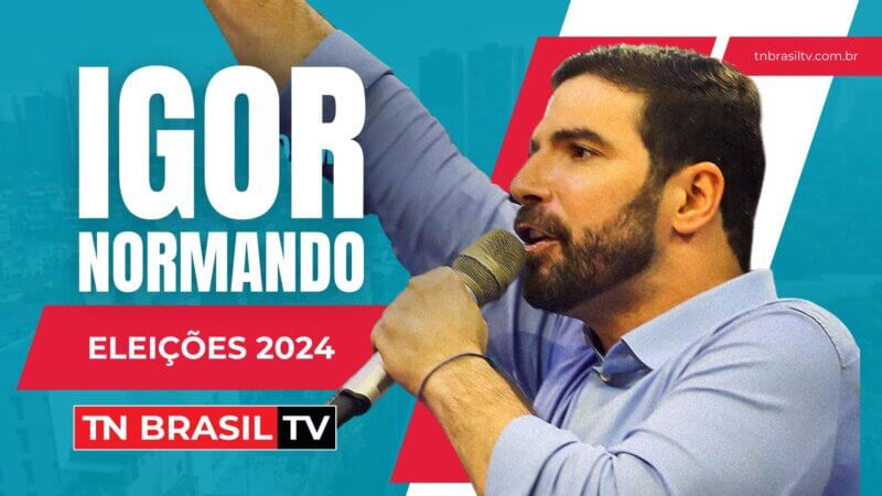 Igor Normando aposta na mensagem da "mudança" para derrotar Edmilson e demais concorrentes