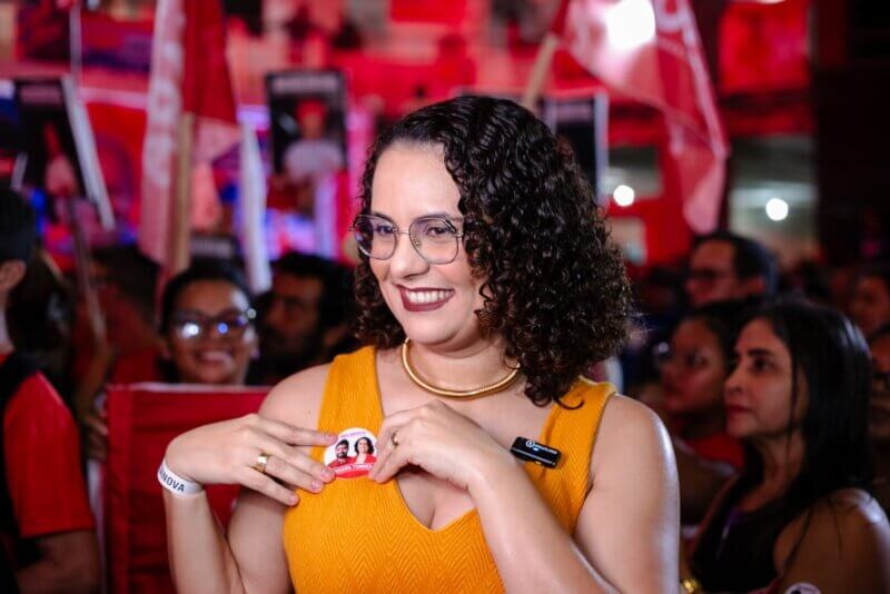 Naiara Torres é oficialmente candidata a vereadora pelo Partido dos Trabalhadores