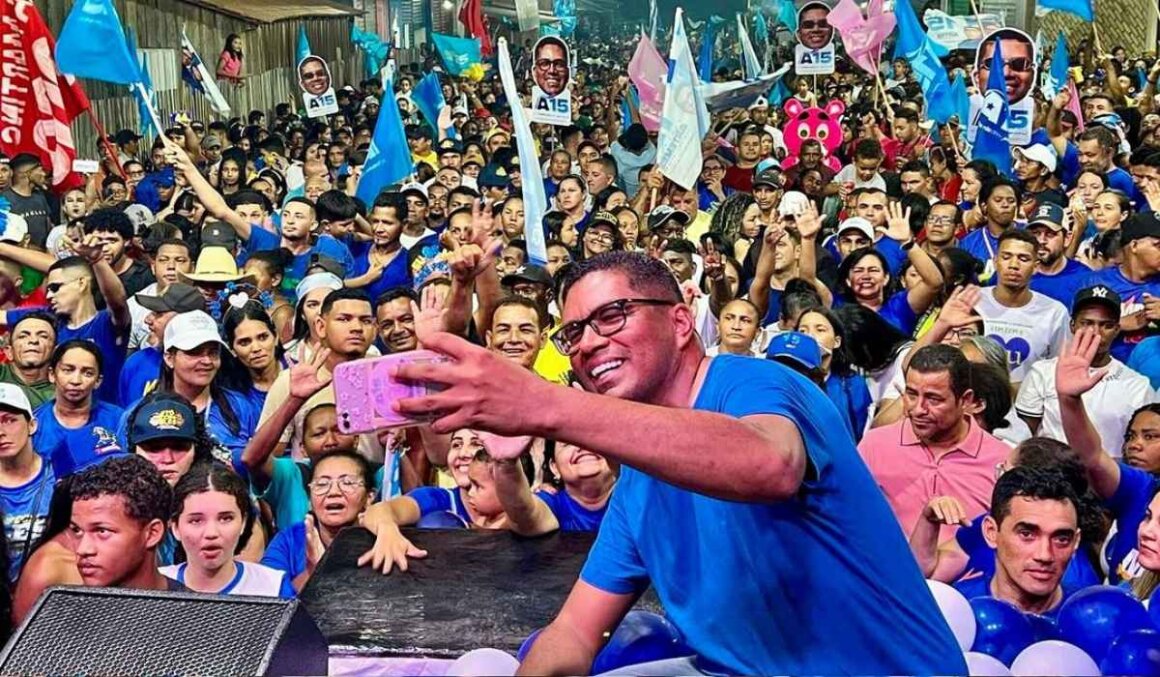 Comício de Artemes Oliveira reúne milhares em Ipixuna do Pará e fortalece campanha pela reeleição