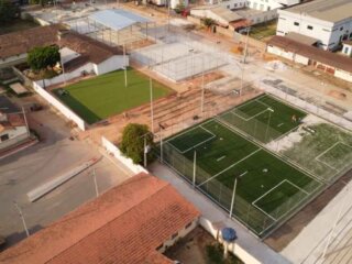 Nova Praça de Esportes em Tailândia tem 80% das obras concluídas e será entregue em breve