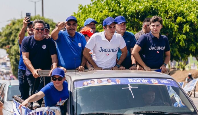 Jacundá, o Itonir Tavares e o governador Helder Barbalho