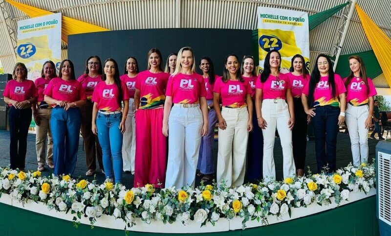 Michelle Bolsonaro visita Santarém e reforça protagonismo feminino na política