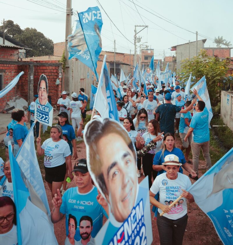 Tapanã: Neném Albuquerque, Igor Normando e Renilce Nicodemos são recebidos com festa e carinho pela comunidade do Pinheirinho