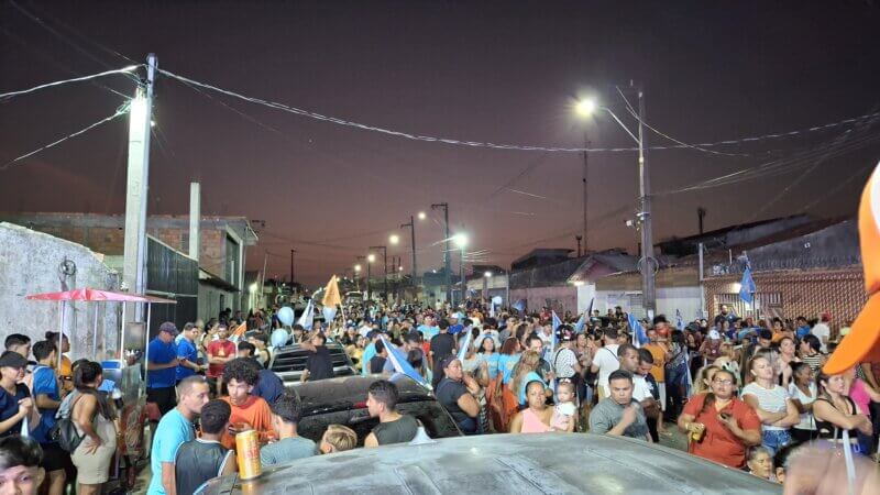 Em Ananindeua, o candidato à vereança, Dr Hugo (PSDB), realiza o maior lançamento de campanha com aproximadamente 4.000 pessoas, no Guajará