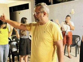 Vereador Nilviano Santos (PSDB), candidato a reeleição, reforça campanha em Tailândia