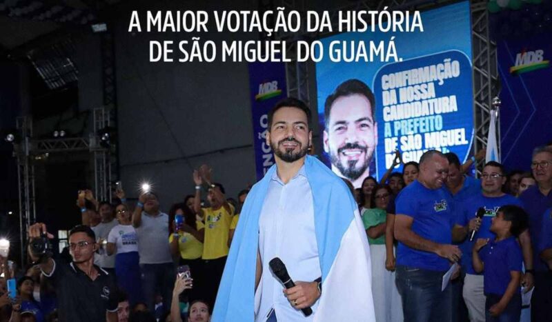 Com 30.447 votos, Eduardo Pio X alcança a maior votação da história do município