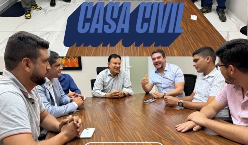 Ronie Silva e líderes municipais debatem futuro do Pará em encontro na Casa Civil