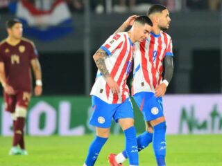 Paraguai vira sobre Venezuela com dois gols de Sanabria e vence por 2 x 1 nas Eliminatórias