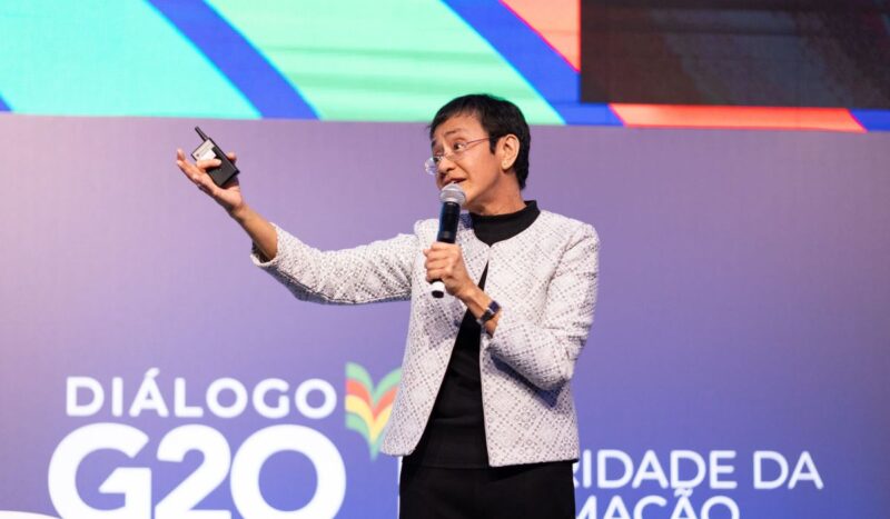 Jornalista filipina Maria Ressa simbolo de resistência contra o autoritarismo