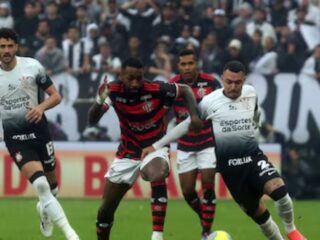 Flamengo resiste o Corinthians na Neo Química e vai para final da Copa do Brasil