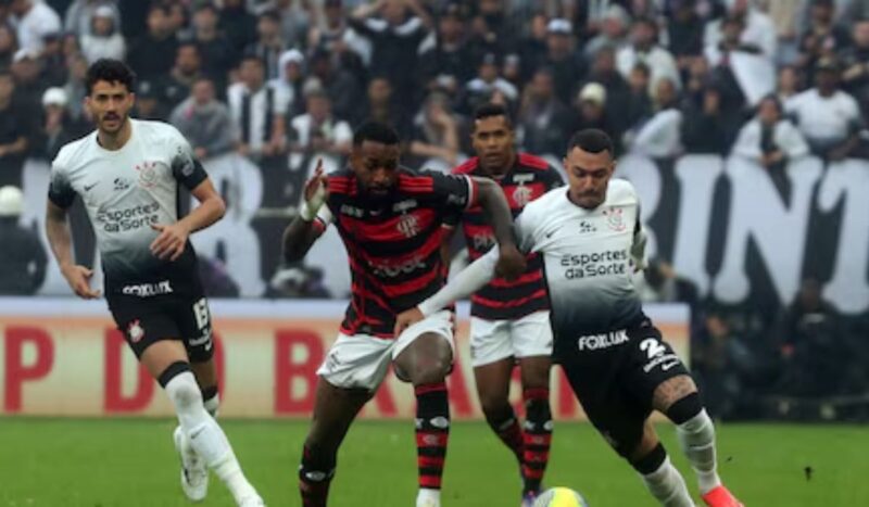 Flamengo resiste o Corinthians na Neo Química e vai para final da Copa do Brasil