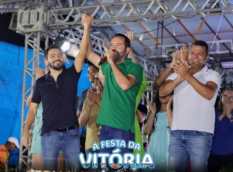 Eduardo Pio X celebra reeleição com festa na Orla Beira Rio em São Miguel do Guamá