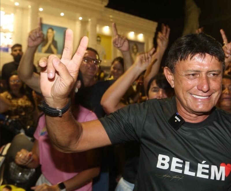 Michelle Bolsonaro participa de evento em apoio a Éder Mauro em Belém