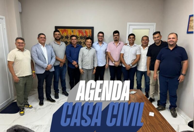 Ronie Silva e líderes municipais debatem futuro do Pará em encontro na Casa Civil