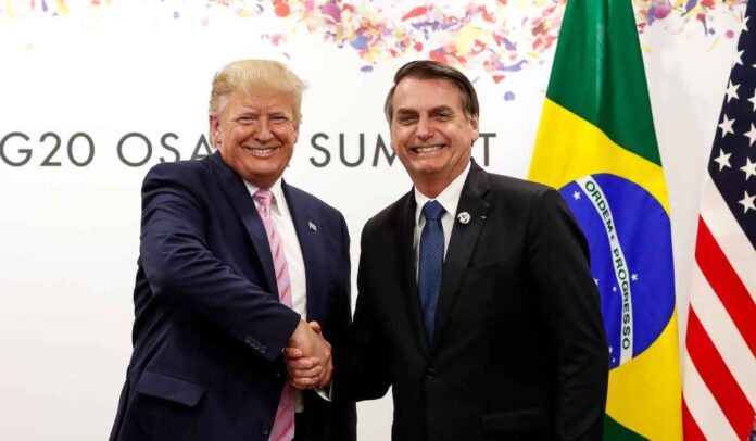 Bolsonaro reforça apoio à eleição de Trump: "Certeza de um mundo melhor"