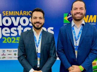 Prefeitos Eduardo Pio X e Pio X Jr. participam de seminário em Brasília para fortalecer gestões municipais