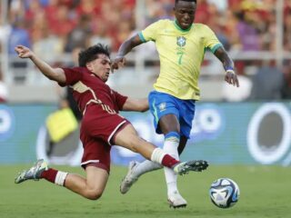 Brasil decepciona e empata por 1x1 com a Venezuela; Vini Jr. perde pênalti